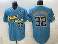 Milwaukee Brewers #32 Jacob Misiorowski Powder Blue 2026 World Series City Connect Limited Stitched Jersey Fedasgoge