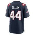 NE.Patriots #44 Reggie Gilliam Navy Team Game Football jersey Fedasgoge