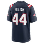 NE.Patriots #44 Reggie Gilliam Navy Team Game Football jersey Fedasgoge