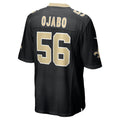 NO.Saints #56 David Ojabo Black Team Game Jersey Fedasgoge