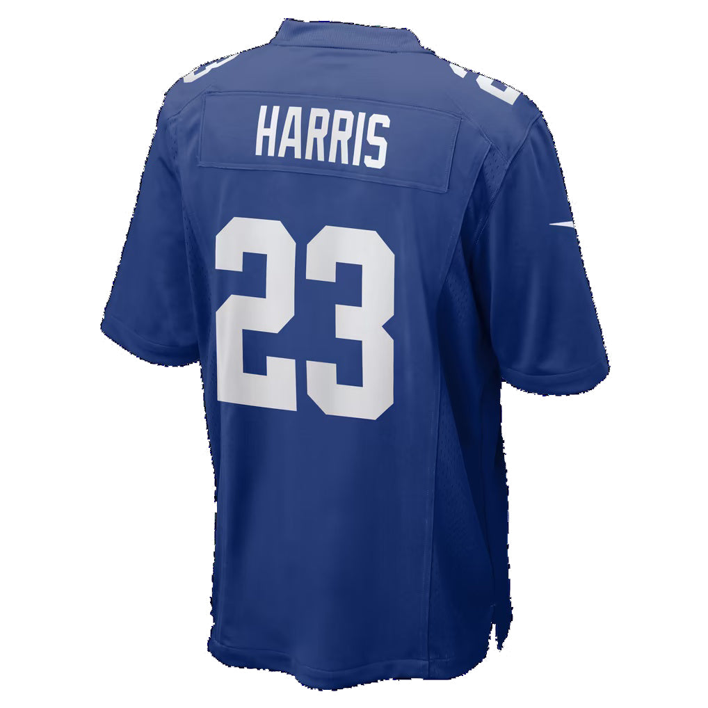 NY.Giants #23 Najee Harris Royal Team Game Football jersey Fedasgoge