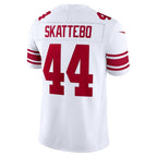 NY.Giants #44 Cam Skattebo White Vapor F.U.S.E. Stitched Limited Jersey Fedasgoge