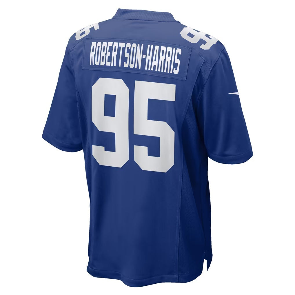 NY.Giants #95 Roy Robertson-Harris Royal Team Game Football jersey Fedasgoge