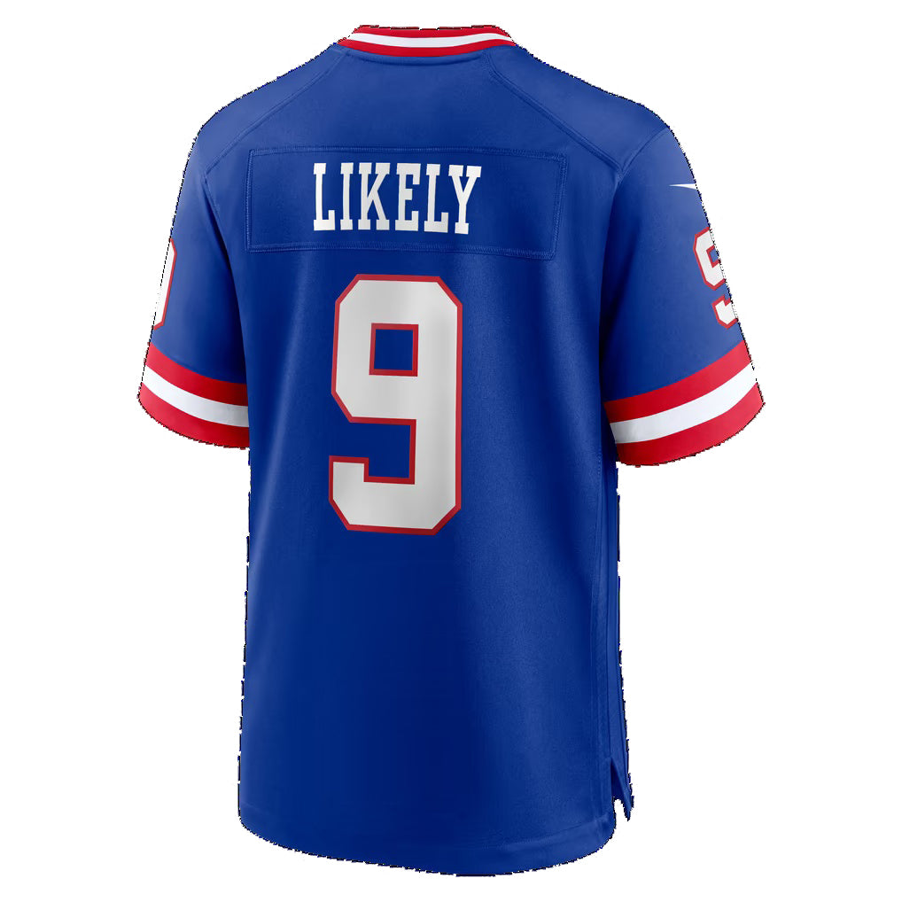 NY.Giants #9 Isaiah Likely Royal Alternate Legacy Game Football jersey Fedasgoge