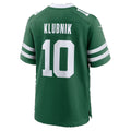 NY.Jets #10 Cade Klubnik Legacy Green Team Game Football jersey Fedasgoge