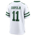 NY.Jets #11 Omar Cooper Jr. Legacy White Game Football jersey Fedasgoge