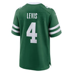 NY.Jets #4 Will Levis Green Legacy Team Game Jersey Fedasgoge