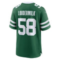 NY.Jets #58 Isaiahh Loudermilk Green Legacy Team Game Jersey Fedasgoge