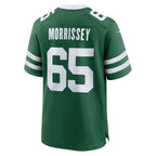 NY.Jets #65 Jimmy Morrissey Green Legacy Team Game Jersey Fedasgoge