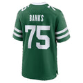 NY.Jets #75 Brant Banks Legacy Green Team Game Football jersey Fedasgoge