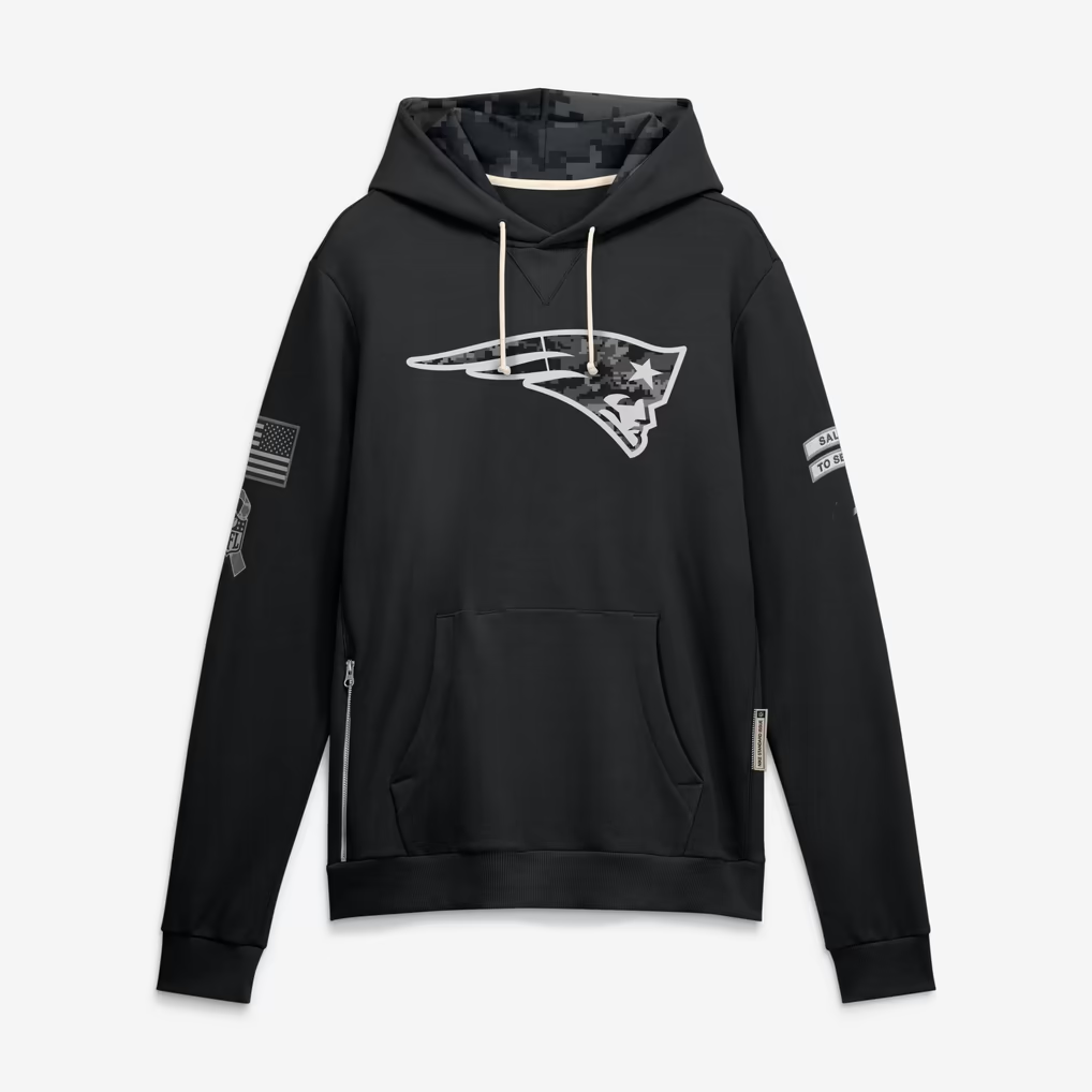 NE.Patriots 2026 Salute To Service Club Pullover Hoodie Cheap sale Birthday and Christmas gifts Stitched American Football jersey Fedasgoge