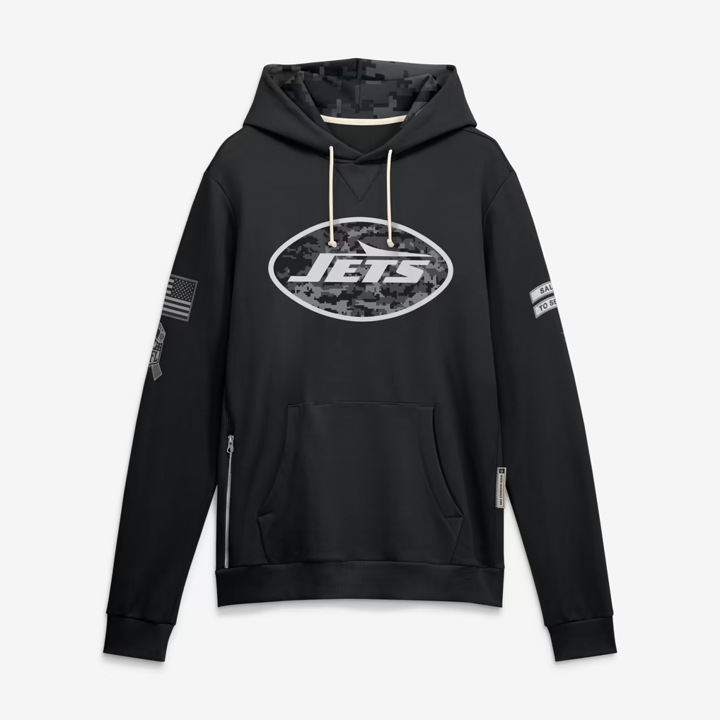 NY.Jets 2026 Salute To Service Club Pullover Hoodie Cheap sale Birthday and Christmas gifts Stitched American Football jersey Fedasgoge