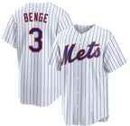 New York Mets #3 Carson Benge 2026 White Cool Base Stitched Jersey Fedasgoge