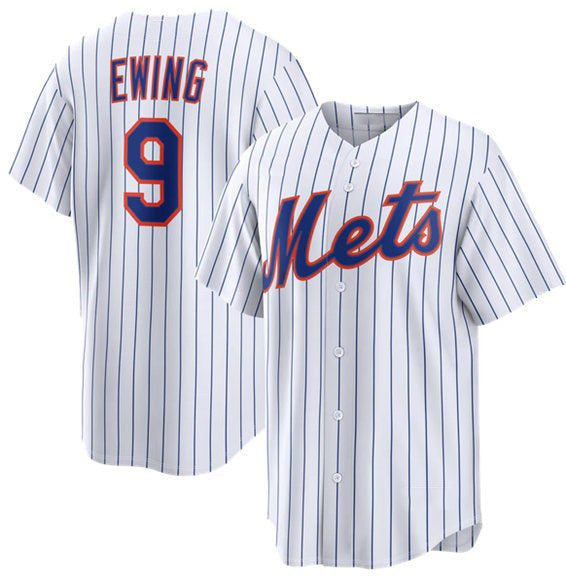 New York Mets #9 AJ Ewing 2026 White Cool Base Stitched Jersey Fedasgoge
