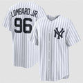 New York Yankees #96 George Lombard Jr White Home Limited Stitched Jersey Fedasgoge
