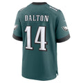 P.Eagles #14 Andy Dalton Midnight Green Team Game Jersey Fedasgoge