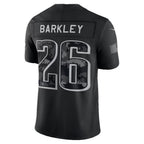 P.Eagles #26 Saquon Barkley Black 2026 Salute to Service Stitched Limited Football jersey Fedasgoge