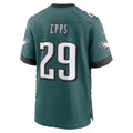P.Eagles #29 Marcus Epps Midnight Green Team Game Football jersey Fedasgoge