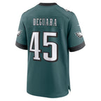P.Eagles #45 Josiah Deguara Midnight Green Fedasgoge Team Game Jersey