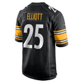 P.Steelers #25 DeShon Elliott Black Game Football jersey Fedasgoge