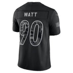 P.Steelers #90 T.J. Watt Black 2026 Salute to Service Stitched Limited Football jersey Fedasgoge