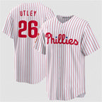 Philadelphia Phillies #26 Chase Utley White 2026 Cool Base Stitched Jersey Fedasgoge