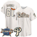 Philadelphia Phillies #61 Cristopher S¨¢nchez White Fedasgoge Halloween 2026 Vapor Limited Stitched Jerseys