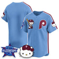 Philadelphia Phillies Light Blue Fedasgoge Meow KT Vapor Limited V2 Stitched Jersey