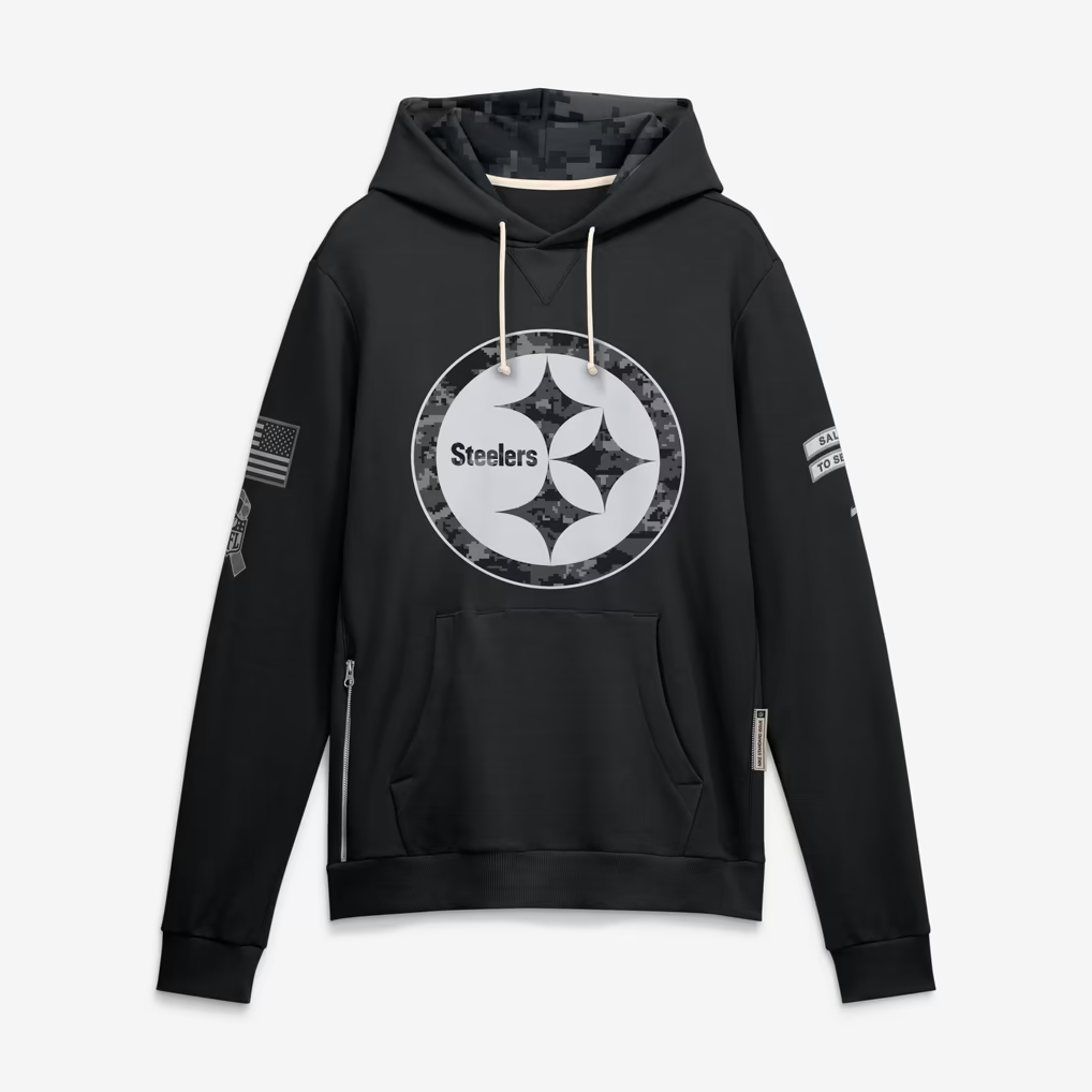 P.Steelers 2026 Salute To Service Club Pullover Hoodie Cheap sale Birthday and Christmas gifts Stitched American Football jersey Fedasgoge