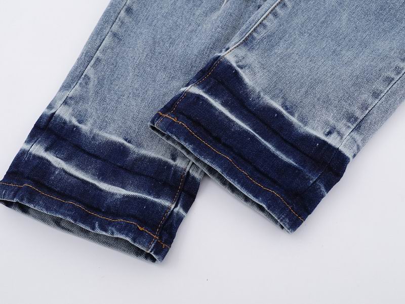 Men's Purple Fashionable Casual Jeans Pants Size 28-36