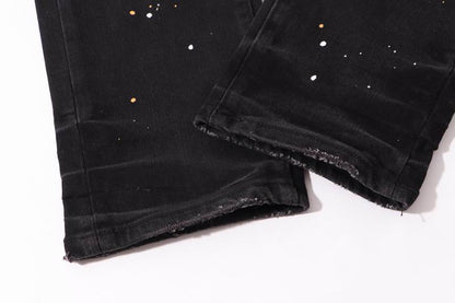 Men's Purple Fashionable Casual Jeans Pants Size 28-36