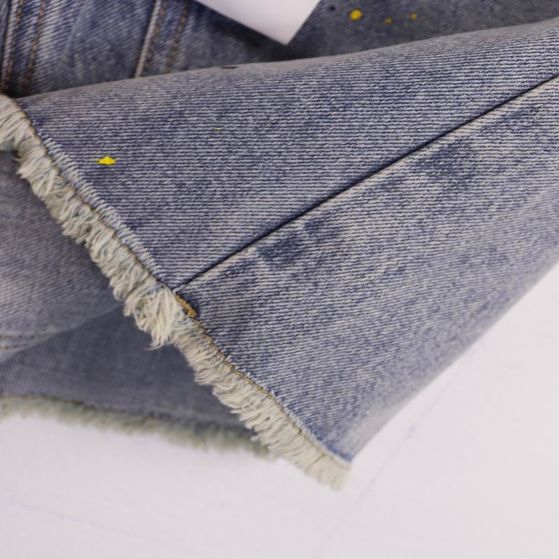 Men's Purple Denim Slim Fit Jeans Shorts Casual Straight Fit Summer Shorts 28-38