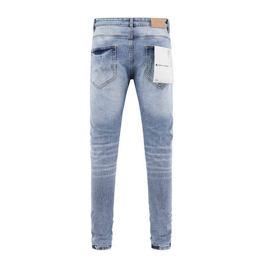 Men's Purple Fashionable Casual Jeans Pants Size 30-38