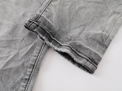 Men's Purple Fashionable Casual Jeans Pants Size 30-38