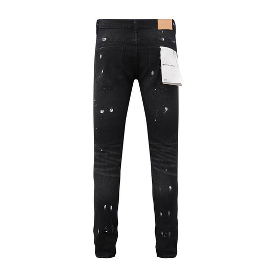 Men's Purple Fashionable Casual Jeans Pants Size 30-38