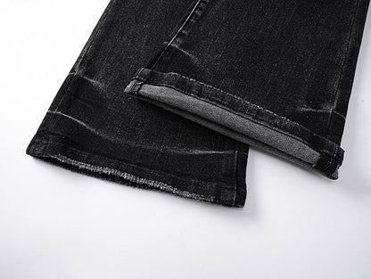 Men's Purple Fashionable Casual Jeans Pants Size 30-38