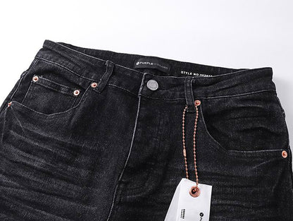 Men's Purple Fashionable Casual Jeans Pants Size 30-38