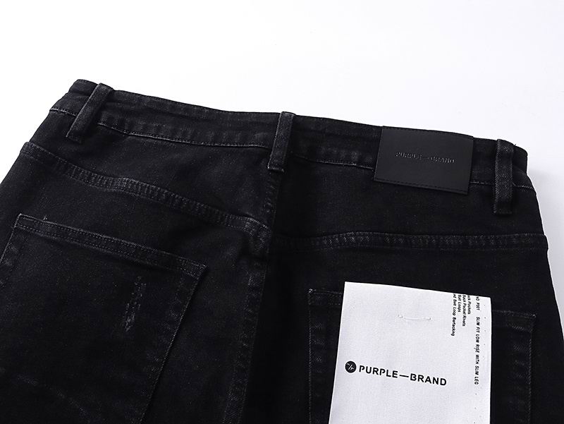 Men's Purple Fashionable Casual Jeans Pants Size 30-38