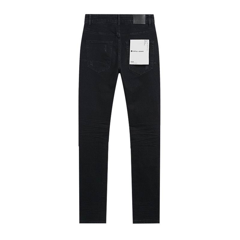 Men's Purple Fashionable Casual Jeans Pants Size 30-38