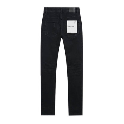 Men's Purple Fashionable Casual Jeans Pants Size 30-38