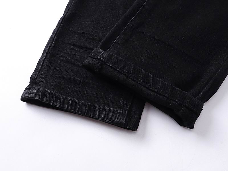 Men's Purple Fashionable Casual Jeans Pants Size 30-38