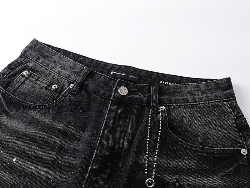 Men's Purple Fashionable Casual Jeans Pants Size 30-38