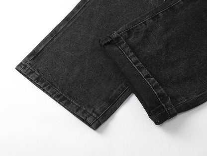 Men's Purple Fashionable Casual Jeans Pants Size 30-38