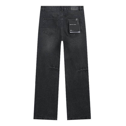Men's Purple Fashionable Casual Jeans Pants Size 30-38