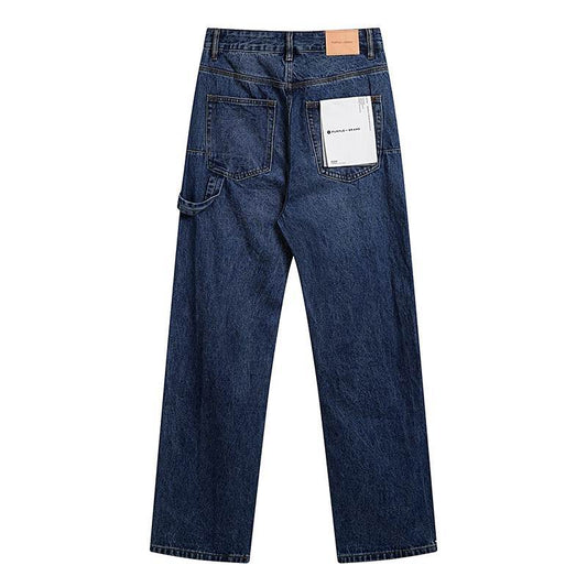 Men's Purple Fashionable Casual Jeans Pants Size 30-38