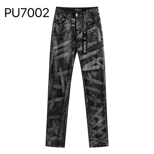 Men's Purple Fashionable Casual Jeans Pants Size 30-38