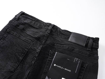 Men's Purple Fashionable Casual Jeans Pants Size 30-38