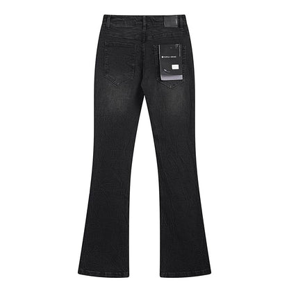 Men's Purple Fashionable Casual Jeans Pants Size 30-38