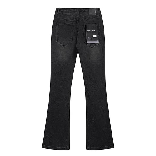 Men's Purple Fashionable Casual Jeans Pants Size 30-38