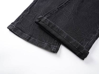 Men's Purple Fashionable Casual Jeans Pants Size 30-38